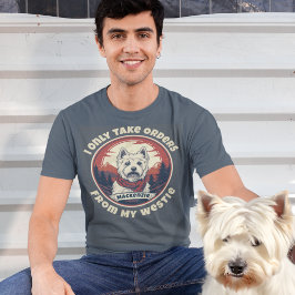 Voeg Jouw tekst en de naam van uw website toe T-shirt