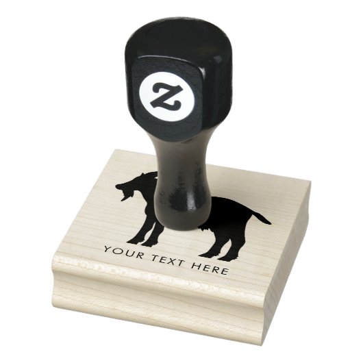 VOEG JOUW TEKST GEIT TOE RUBBERSTEMPEL (Stempel)