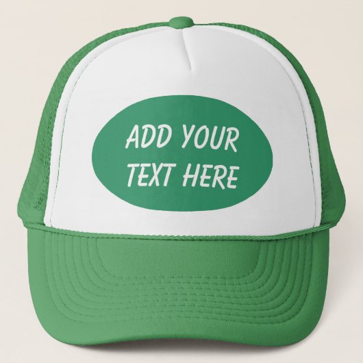 VOEG JOUW TEKST HIER-PET TOE TRUCKER PET (Voorkant)