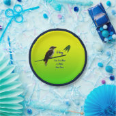 Voeg Jouw tekst, Kookaburra Australian Party 7" Papieren Bordje (Feest)