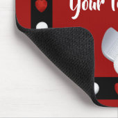 Voeg Jouw tekst Mousepad toe Muismat (Hoek)