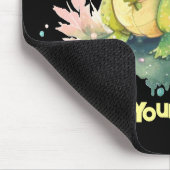 Voeg Jouw tekst- Mousepad toe Muismat (Hoek)