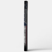 Voeg jouw tekst op Amerikaanse vlag toe Case-Mate iPhone Case (Achterkant / Links)