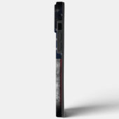 Voeg jouw tekst op Amerikaanse vlag toe Case-Mate iPhone Case (Achterkant / Links)