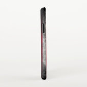 Voeg jouw tekst op Amerikaanse vlag toe iPhone Hoesje (Rechterkant)