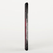 Voeg jouw tekst op Amerikaanse vlag toe iPhone Hoesje (Rechterkant)