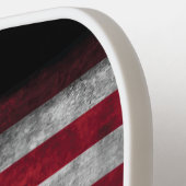 Voeg jouw tekst op Amerikaanse vlag toe Pickleball Paddle (Links Detail)