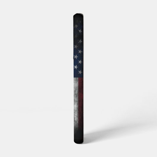 Voeg jouw tekst op Amerikaanse vlag toe Samsung Galaxy Hoesje (Linkerkant)