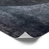 Voeg Jouw tekst Quote Grunge Textured Dark Grey to Poster (Hoek)