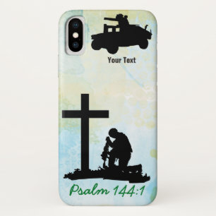 Voeg Jouw tekst Soldier iPhone X Hoesje toe