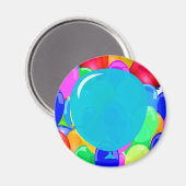 Voeg Jouw tekst toe aan de ballon Magneet (Voorkant / Achterkant)