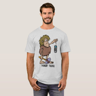 Voeg Jouw tekst toe - de Basis T-shirt van Mannen