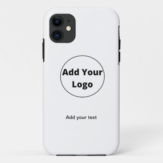 voeg jouw tekst toe - de eenvoudige minimale douan Case-Mate iPhone case (Achterkant)