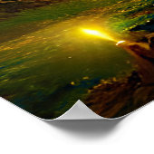 Voeg Jouw tekst toe, uit de duisternis, Sparkles & Poster (Hoek)