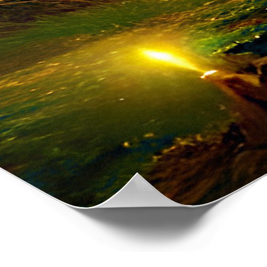 Voeg Jouw tekst toe, uit de duisternis, Sparkles & Poster (Hoek)