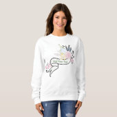 Voeg Jouw tekst toe - Weesshirt voor de basis Trui (Voorkant volledig)