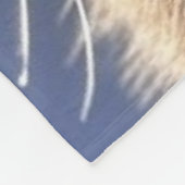 Voeg Kat Foto Aanpassen Toe Fleece Deken (Hoek)