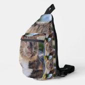 Voeg Kat Foto Aanpassen Toe Sling Bag (Rechterhoek)
