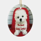 Voeg kerstboomversiering voor gezelschapsdieren to keramisch ornament (Rechts)