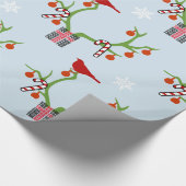 Voeg Kerstmis toe aan uw Afbeelding/Logo-rendierAn Cadeaupapier (Hoek)