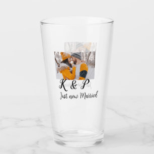 voeg koppel foto toe net nu getrouwd voeg naam let glas