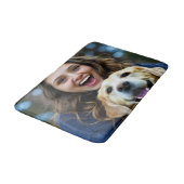 Voeg Labrador Retriever Foto Personaliseer toe Badmat (Gekanteld)