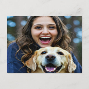 Voeg Labrador Retriever Foto Personaliseer toe Briefkaart