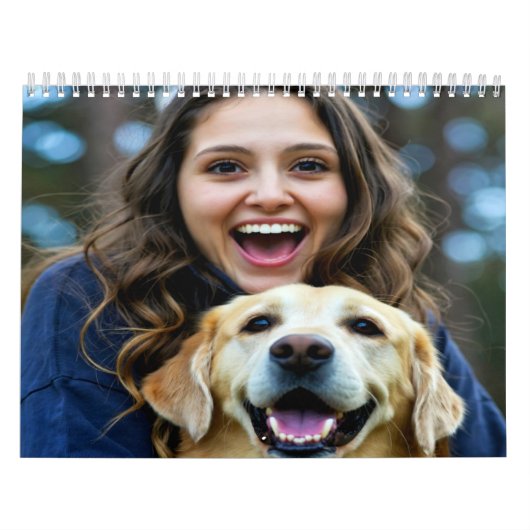 Voeg Labrador Retriever Foto Personaliseer toe Kalender (Hoes)