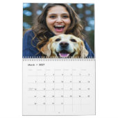 Voeg Labrador Retriever Foto Personaliseer toe Kalender (Mar 2027)