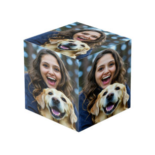 Voeg Labrador Retriever Foto Personaliseer toe Kubus