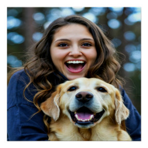 Voeg Labrador Retriever Foto Personaliseer toe Perfect Poster