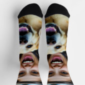Voeg Labrador Retriever Foto Personaliseer toe Sokken (Top)
