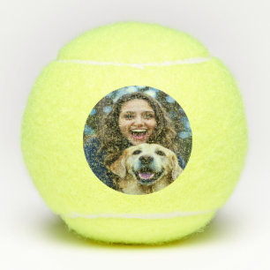 Voeg Labrador Retriever Foto Personaliseer toe Tennisballen