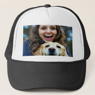 Voeg Labrador Retriever Foto Personaliseer toe Trucker Pet