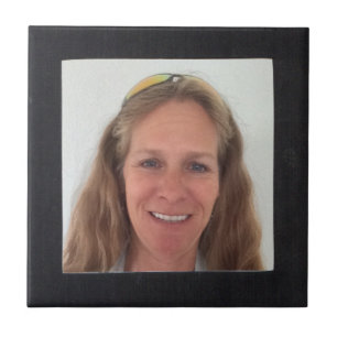 Voeg Lijst Foto zwart-vierkantje toe Tegeltje