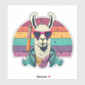 Voeg Llama Charm toe aan uw leven met Stickers (Vel)