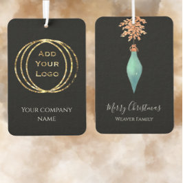 Voeg Logo Aangepast Kerstcadeau toe Luchtverfrisser