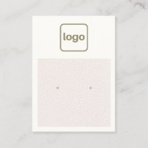 Voeg Logo Blush roze lederen voorvertoning toe