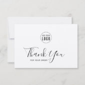 Voeg Logo donkergrijze rand Rustic Kraft toe Dank  (Achterkant)