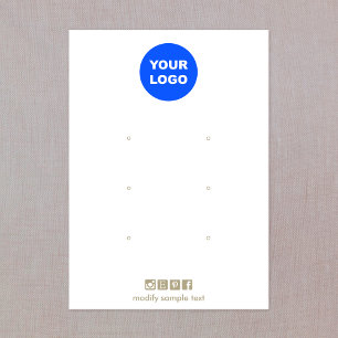 Voeg Logo Drie-handheld Display Kaart toe