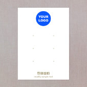 Voeg Logo Drie-handheld Display Kaart toe