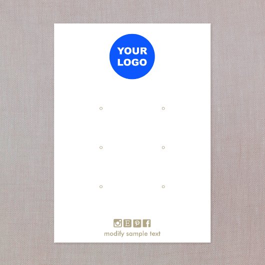 Voeg Logo Drie-handheld Display Kaart toe