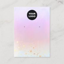 Voeg Logo Gold Splatter Waterverf Oorspronkelijk b