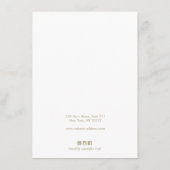 Voeg Logo Hair Bow en Earring toe Informatiekaartje (Achterkant)