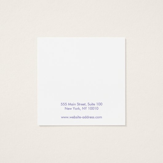 Voeg Logo Holographic Stud Earning Display Kaart t (Achterkant)