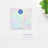 Voeg Logo Holographic Stud Earning Display Kaart t (Bureau)