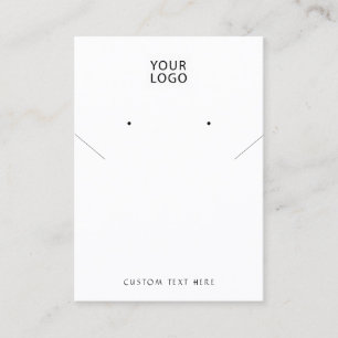 Voeg logo Joodse Wit ketting oorscherm toe Visitekaartje