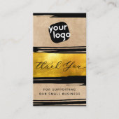 Voeg Logo & QR Code Moderne Gepersonaliseerd toe D Visitekaartje (Voorkant)