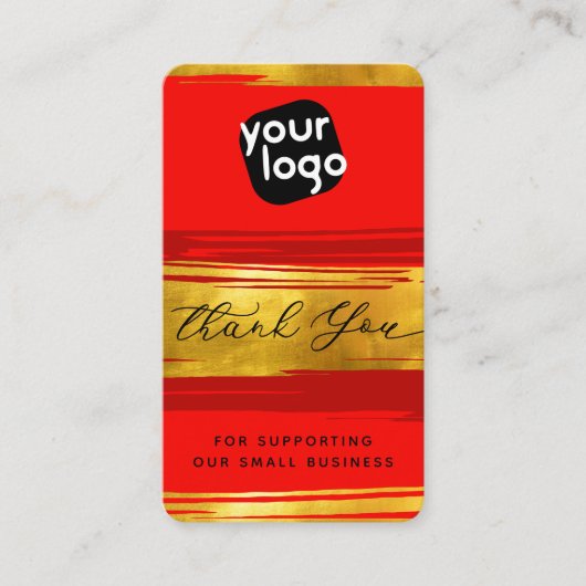 Voeg Logo & QR Code Moderne Gepersonaliseerd toe D Visitekaartje (Voorkant)