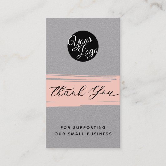   Voeg logo & QR-code toe moderne gepersonaliseerd Visitekaartje (Voorkant)